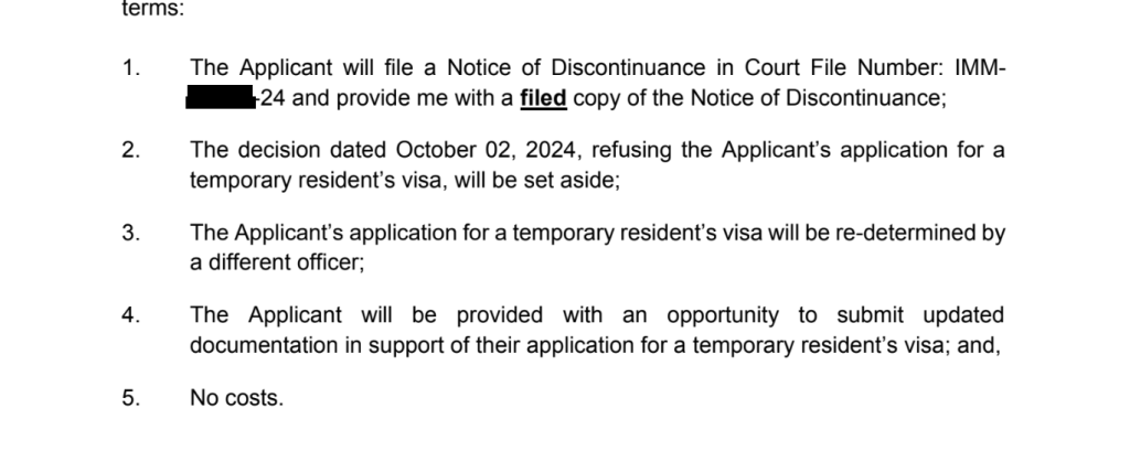 Settlement victory reasons